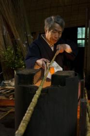日本传统高品质竹制钓竿